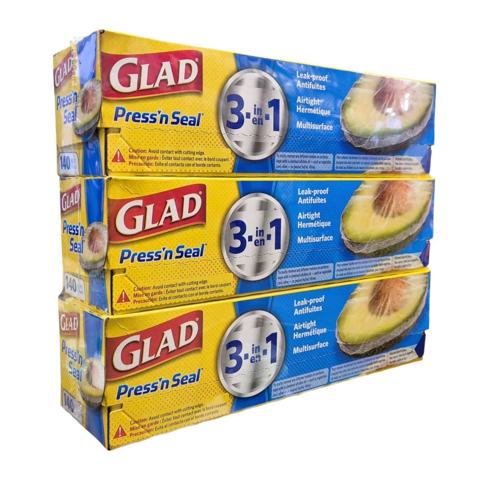 더늠마켓 GLAD 식품포장용 랩 프레스앤씰 매직랩, 30cm, 43.4m, 3개