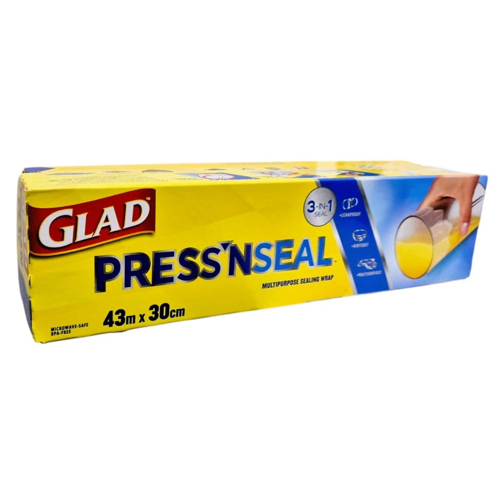 더늠마켓 GLAD 식품포장용 랩 프레스앤씰 매직랩, 30cm, 43.4m, 1개
