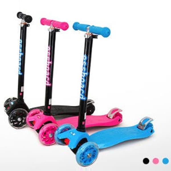 주식회사 허브아시아 에스 스쿠터 빅스윙킥보드, 블랙, 57cmx33cmx75~90cm, 1개