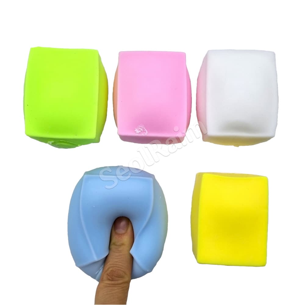 다인유통 미정아트 마시멜로 말랑이, 흰색, 100g, 1개