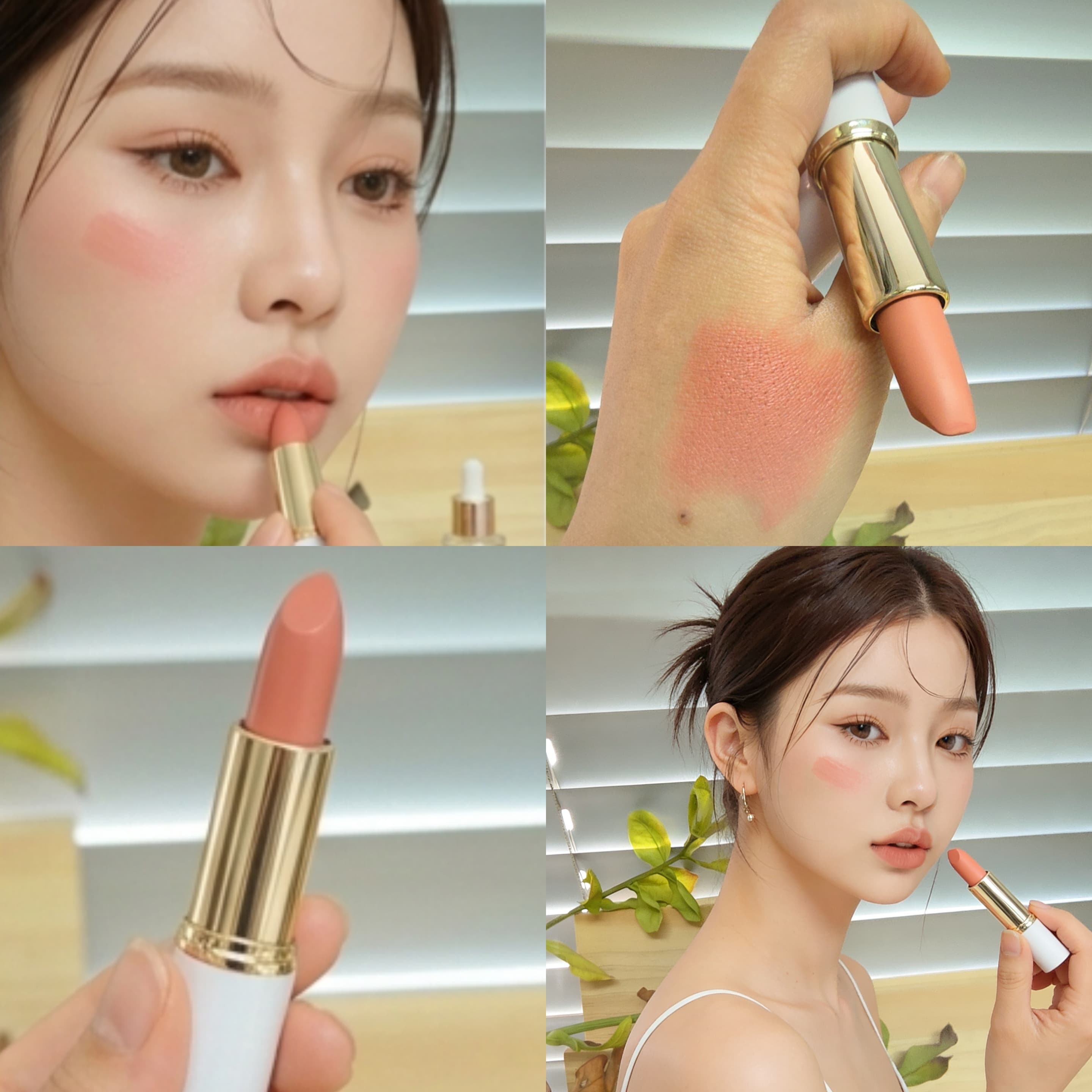 조사장 MYG 누드 피치 매트 립스틱, 838번 누드피치, 3.8g, 1개