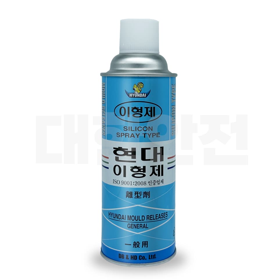 대한안전 현대 실리콘 이형제 일반용, 420ml, 1개