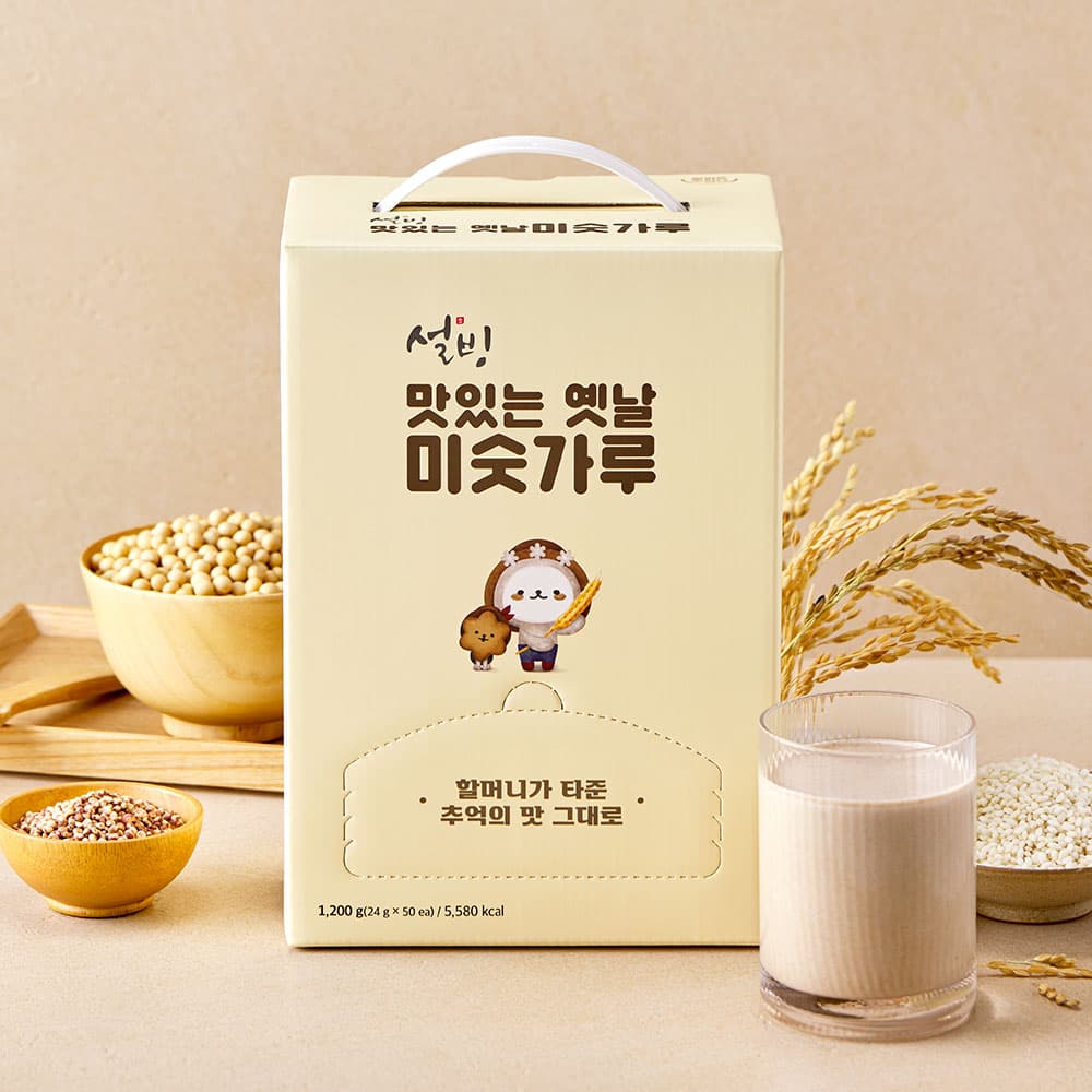 엄마의 별점 설빙 맛있는 옛날 미숫가루, 24g, 50개입, 1박스