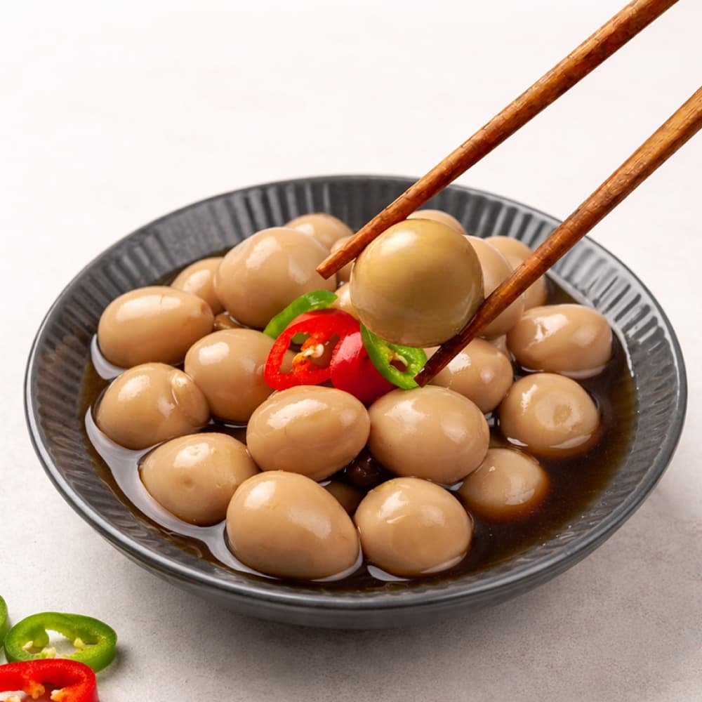 (주) 포라 맛꾼 메추리알 장조림, 1kg, 2개
