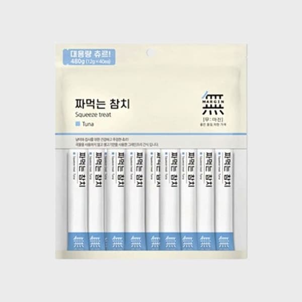 다올 무마진 짜먹는 고양이 츄르, 480g, 1개, 참치 40p