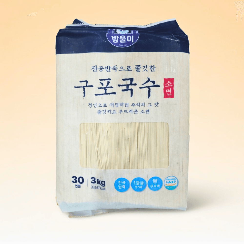 대산에프앤비 방울이 구포국수 소면, 3kg, 1개