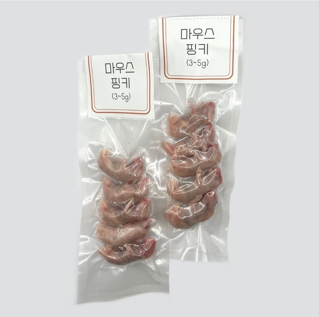 쥐선생 쥐선생 냉동 마우스 10마리 세트, 4g, 10개