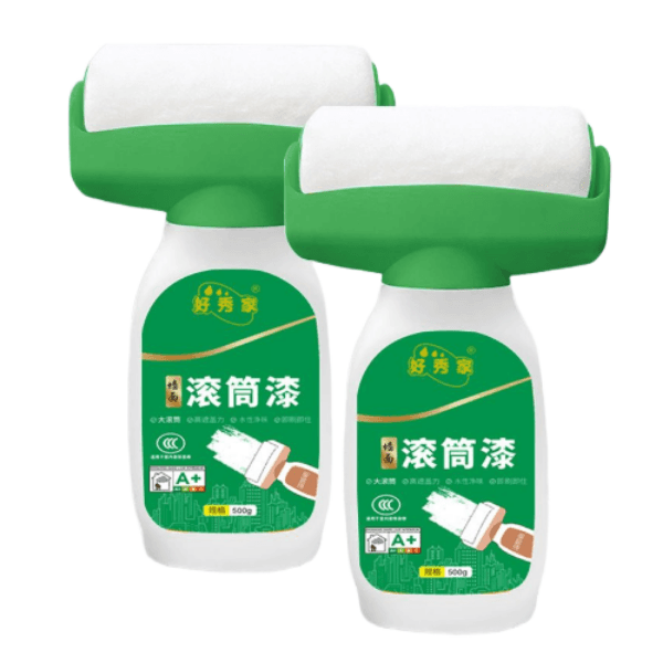 마이샵24 벽면 롤러 페인트, 화이트, 500ml, 1개