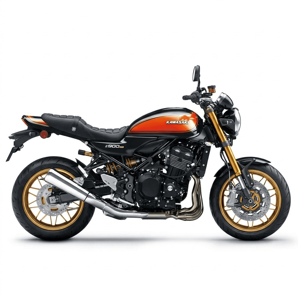 신원 모터싸이클 카와사키 Z900RS SE, 블랙
