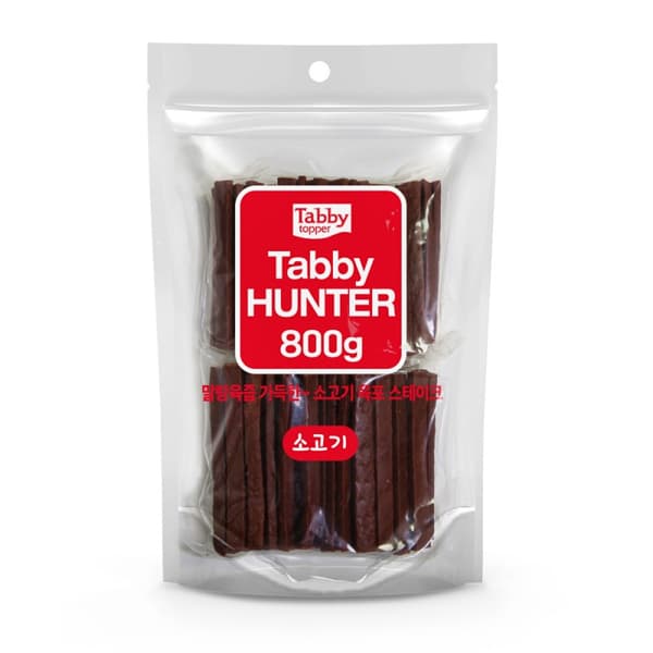 다올 헌터 강아지 애견간식 소고기 간식 반려견간식, 800g, 1개