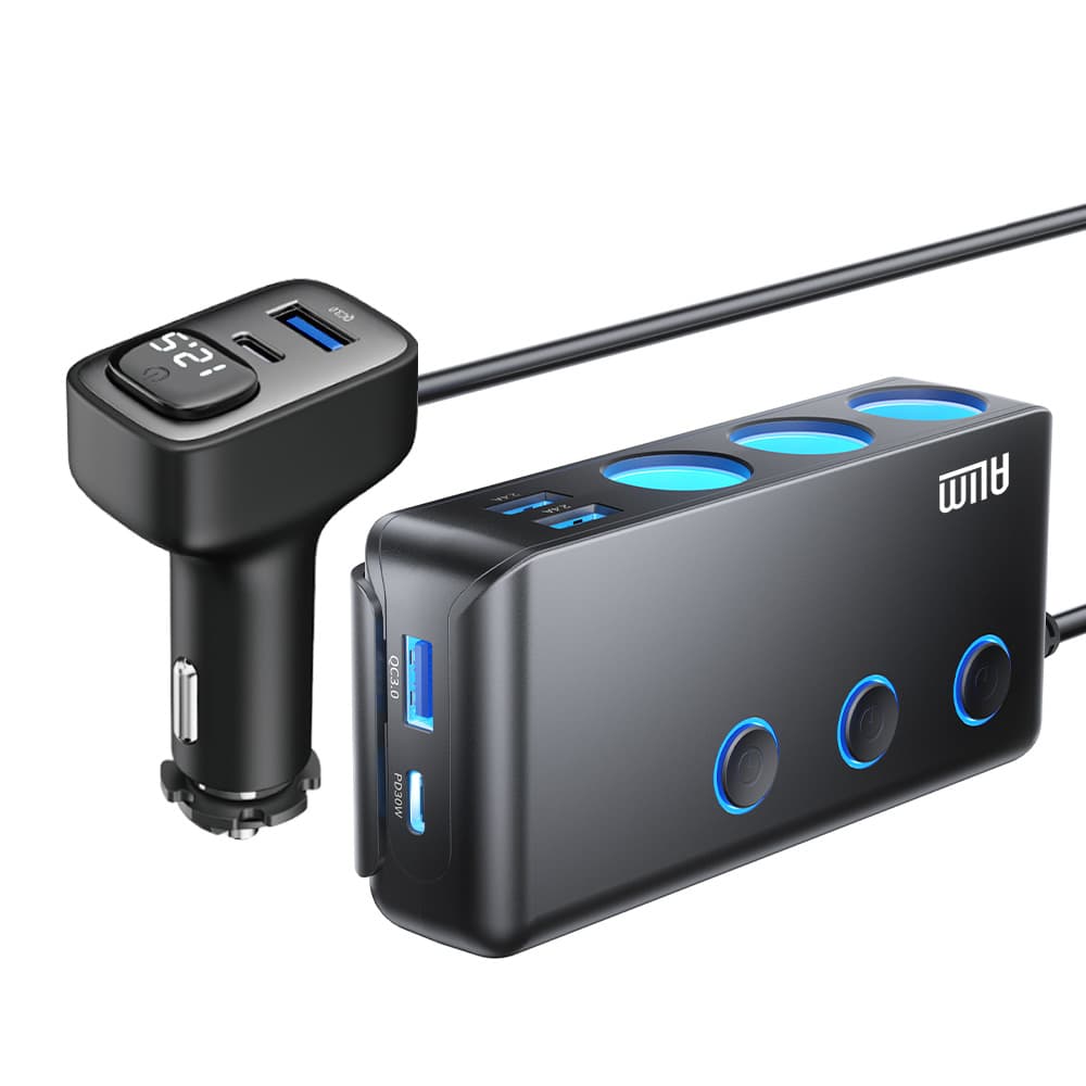 아림통상 아림통상 차량용 멀티 USB 충전기 ALIM HC67C Pro X3, 3구, 1개