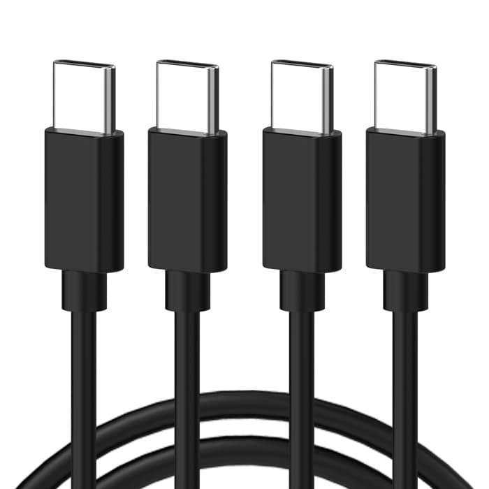 주식회사 파워컨버전스 서가 25W PD CtoC 초고속 충전 케이블, 블랙, 1m, 2개