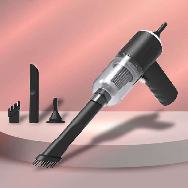 주식회사 상상홀릭(SANG SANG HOLIC Co., Ltd.) 무선 미니 핸디청소기, 블랙, 1개
