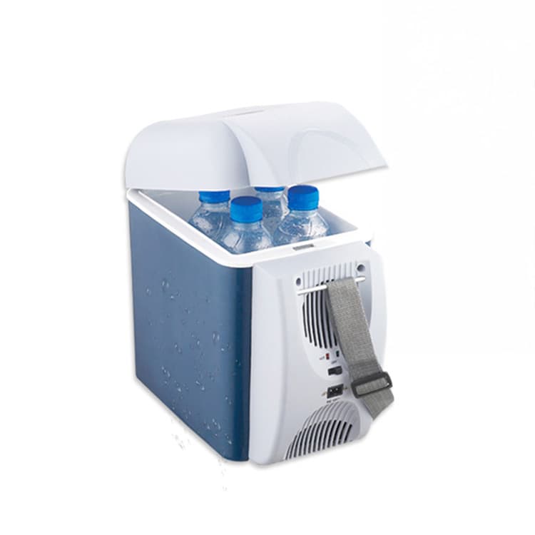 주식회사 레이크인컴퍼니 본템 이엘로 차량용 냉온장고 BTI-C75, 화이트앤블루, 7.5L