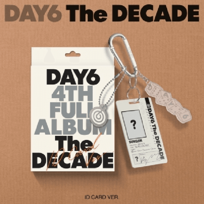 뮤직앤갤러리 DAY6 The DECADE 4TH FULL ALBUM The DECADE ID Card Ver, 디스크 1개