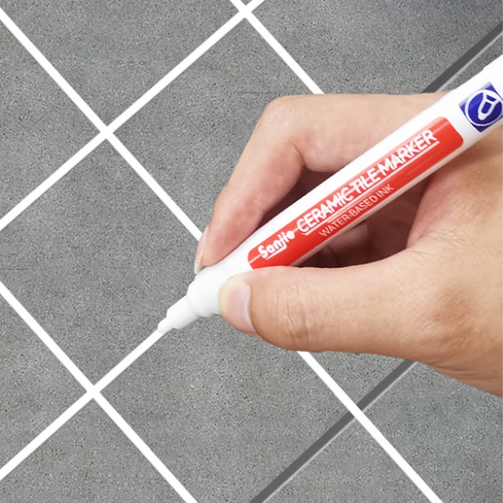 에이엔이엠 타일줄눈 마카펜, 화이트, 2개