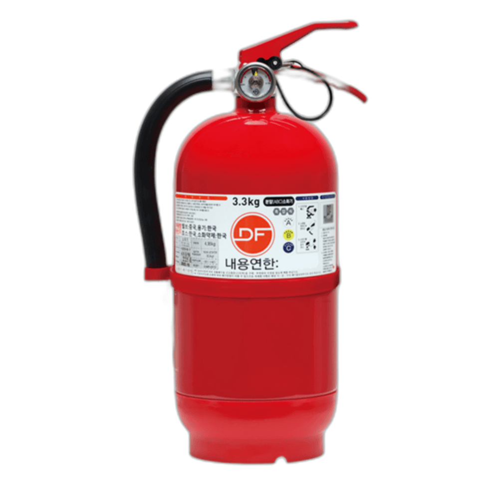 한국소방 코리아파이어 대동소방 3.3kg 분말소화기 DPF-033GG, 1세트