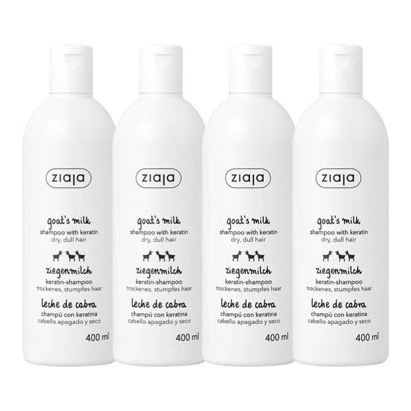블리스오가 주식회사 지아자 산양유 헤어샴푸, 400ml, 4개