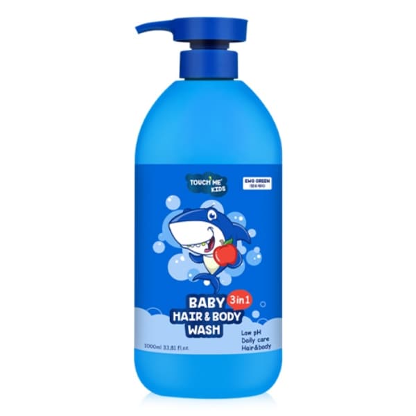 플러스미주식회사 터치미 베이비 헤어&바디 워시, 1000ml, 1개