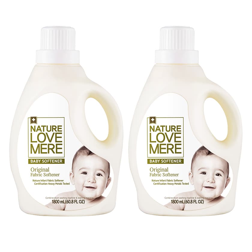 주식회사 클레마랑 네이쳐러브메레 아기 섬유유연제, 1800ml, 2개