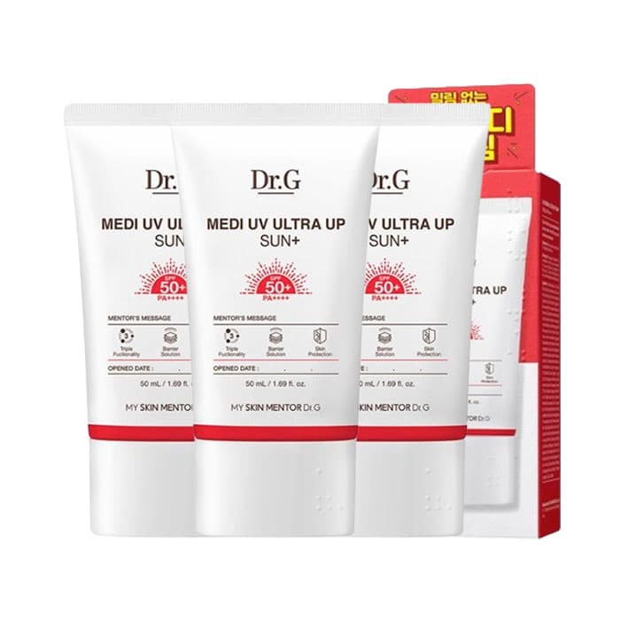 살라망카 프로젝트 닥터지 메디 UV 울트라 업 선 플러스 선크림, 50ml, 3개