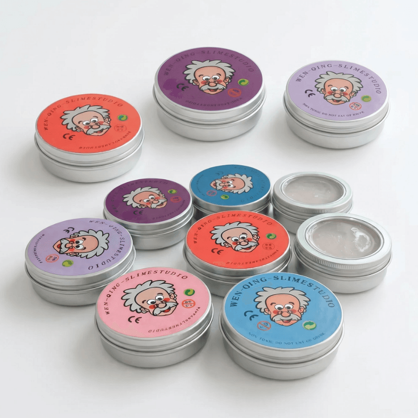 노바컴퍼니 박사퍼티 중국 슬라임 퍼티 슬라임, 주황, 60g, 1개
