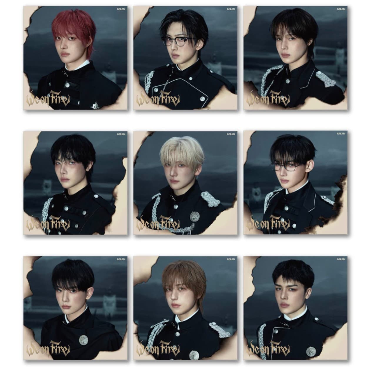 포커스온 &TEAM 3rd EP We on Fire SOLO EDITION, 디스크, 1개, 마키