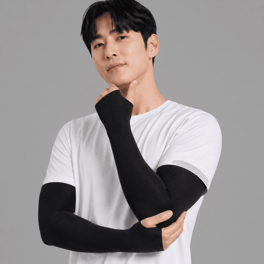 딥루트 딥루트 자외선 차단 쿨토시, 블랙, 4세트, FREE