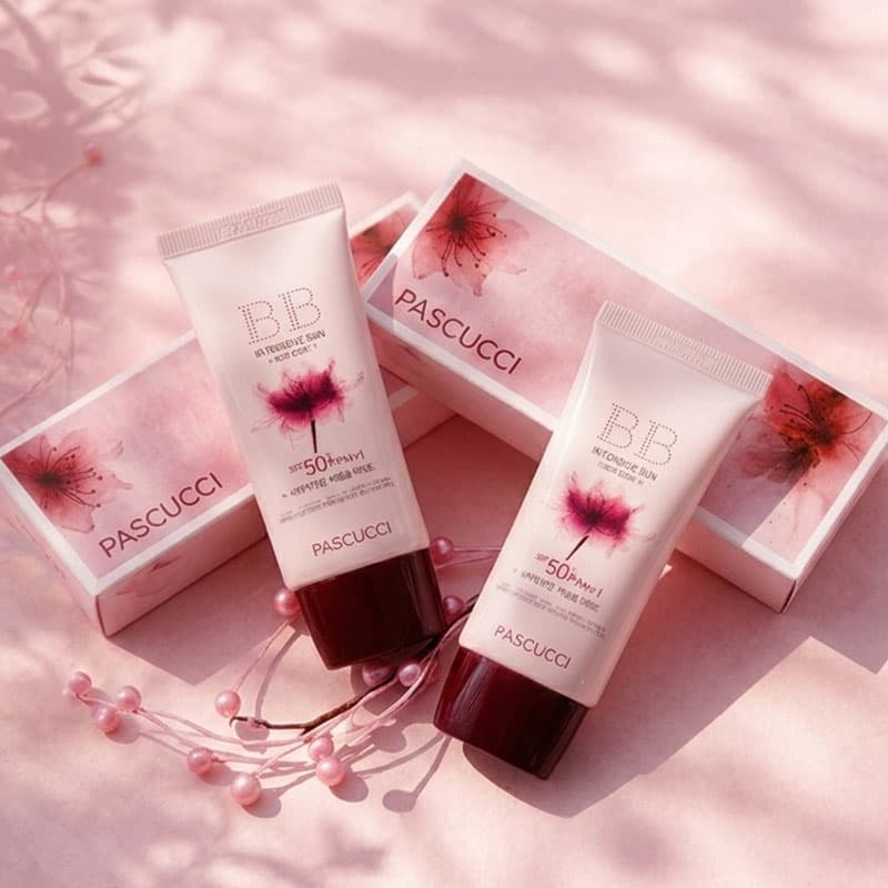 베이직 스타일 (basic style) 파스쿠치 인텐시브 선 톤업 선케어 비비크림, 누드톤, 50ml, 2개