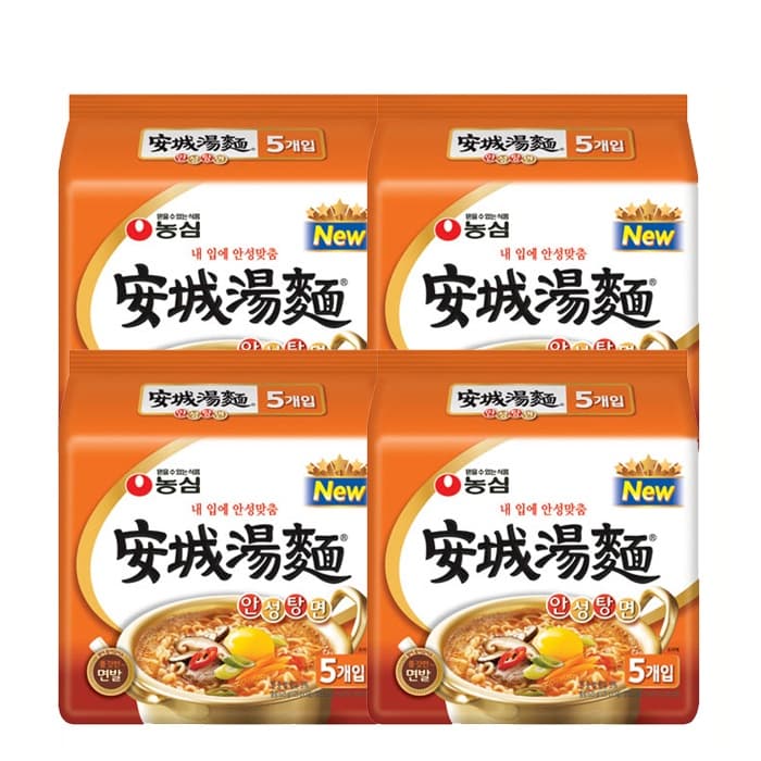 (주) 이카루스 농심 안성탕면, 125g, 20개