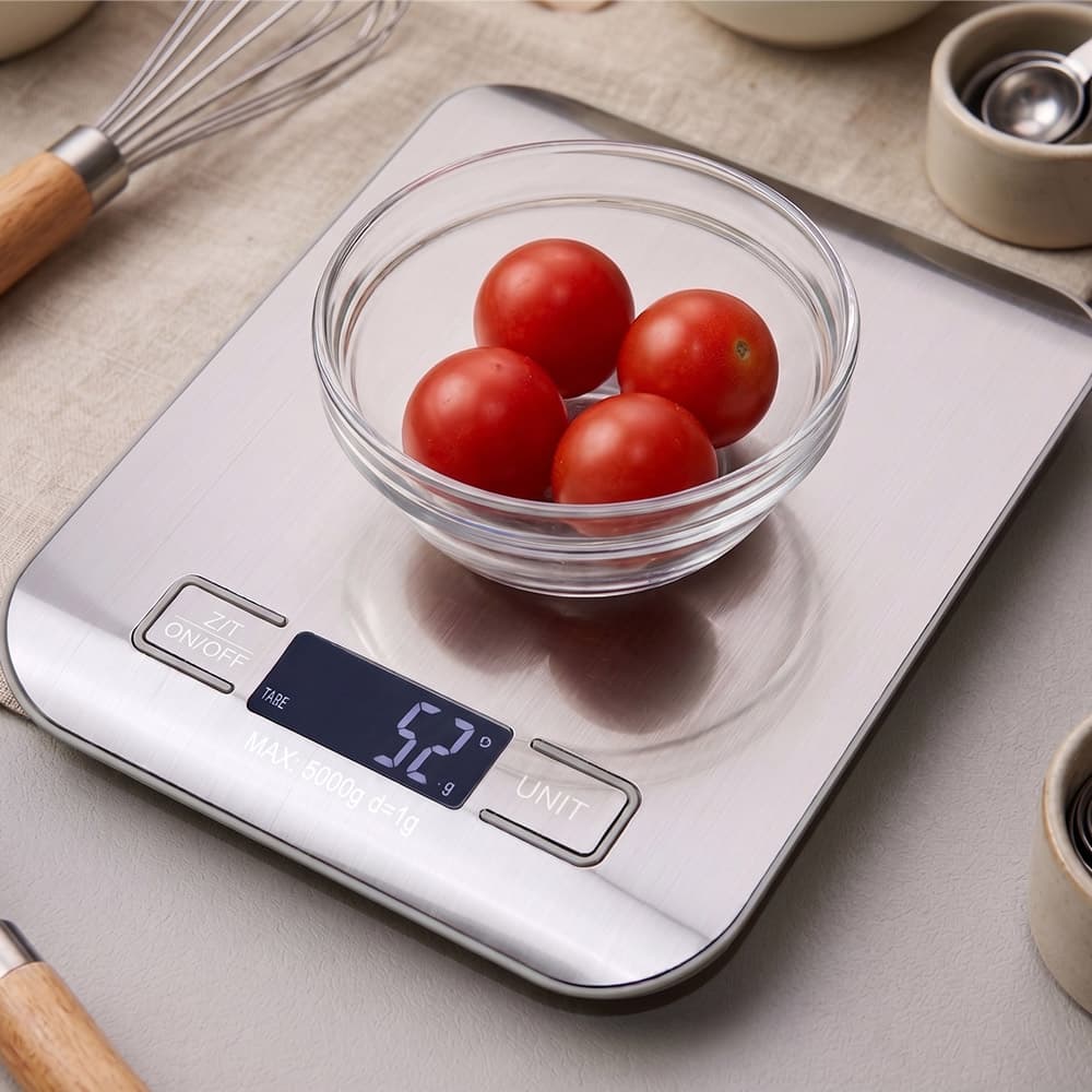 제이빅스포츠 그라디우스 심플 주방 저울, 블랙, 5kg, 1개