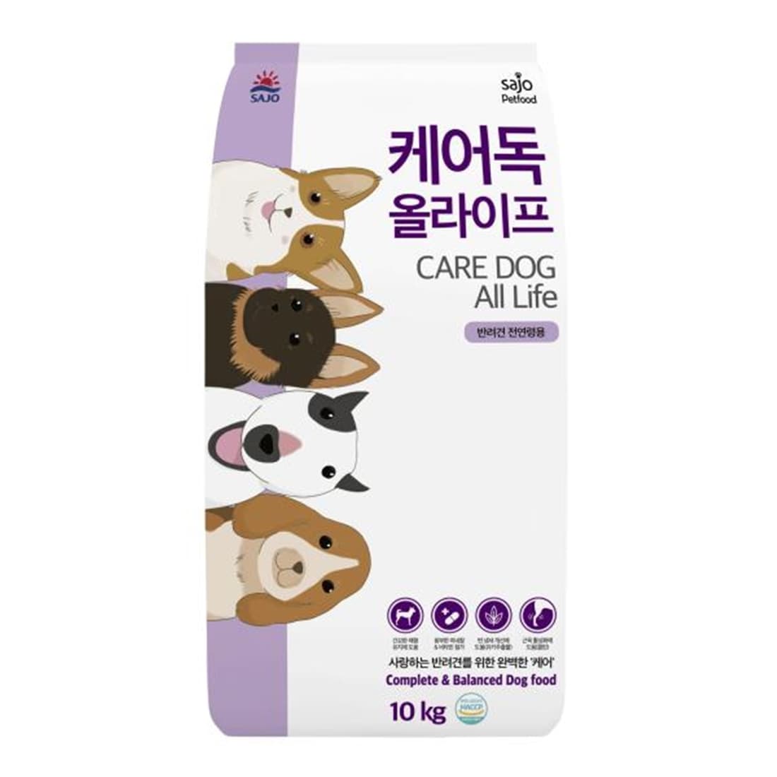 주식회사 제이엔씨 사조 케어독 올라이프, 10kg, 1개
