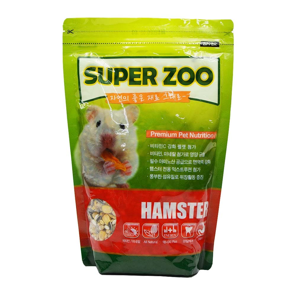 언더41 슈퍼주 햄스터 배합사료, 600g, 1개
