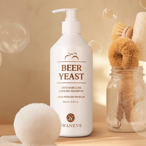 주식회사 수지코리아 스와니브 맥주효모 탈모 완화 쿨링 샴푸, 500ml, 1개