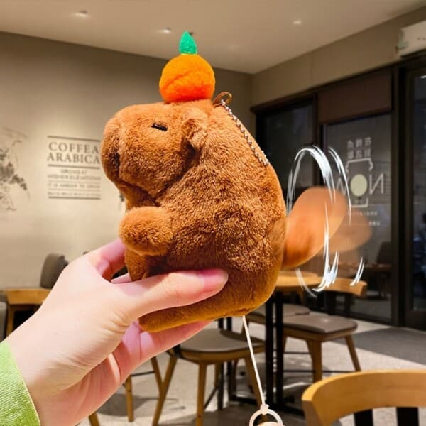 꽁꼬로 GGRO 카피바라 태엽인형 키링, 기본