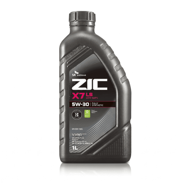 와이에스인터내셔널 SK 엔무브 ZIC X7 LS 5W30 고급 합성 엔진오일 C2& C3, 1L, 1개