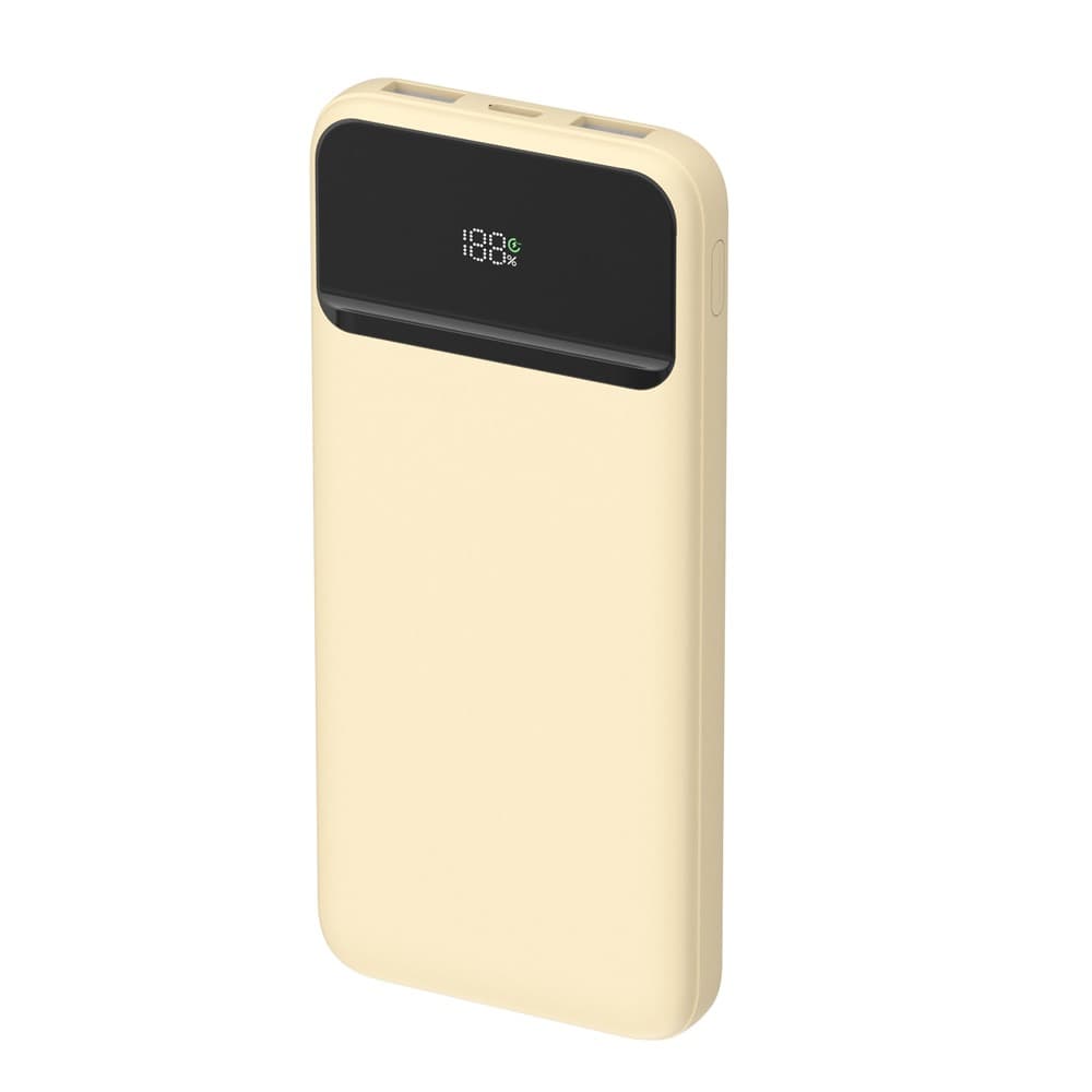 주식회사 하와이커머스 이어맥 3포트 보조배터리 10000mAh PTPB-30, 옐로우, 1개