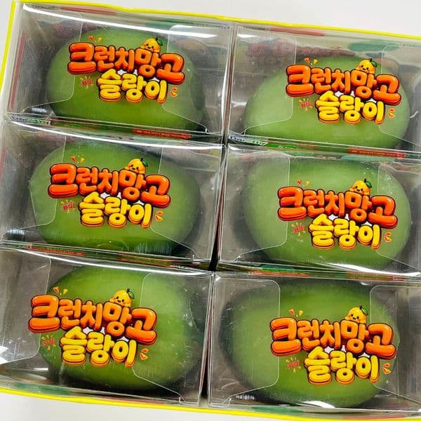 홈블리스마켓 크런치 망고 슬랑이, 망고크런치, 80g, 1개