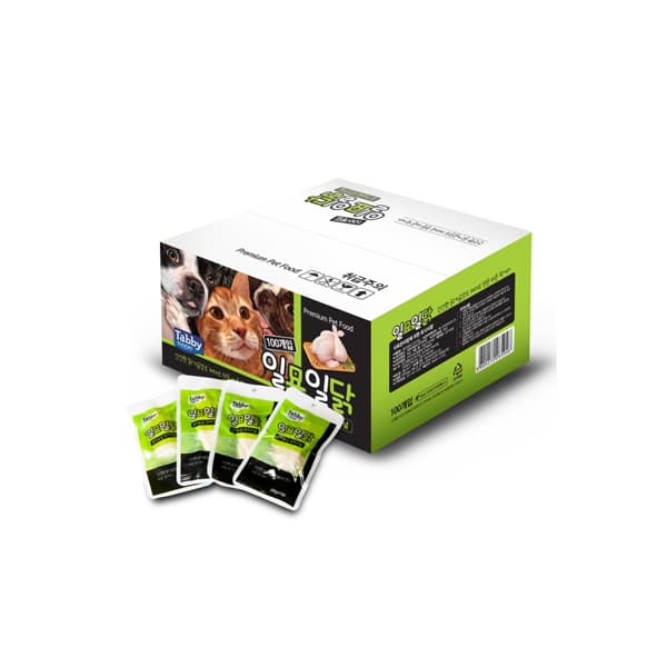 다올 일묘일닭 닭가슴살 오리지날, 20g, 100개