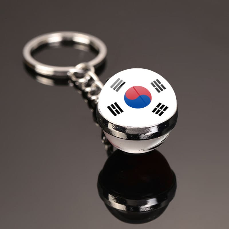 창 (Changs Lab.) 태극기 키링, 야광, 1개