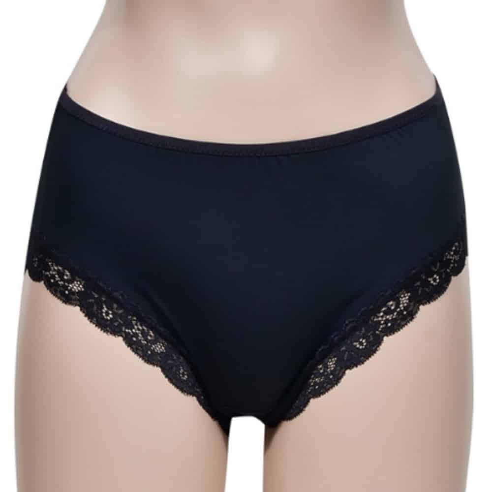 마켓프리 여성 레이스 맥시 팬티, 블랙, 95, XL, 1개