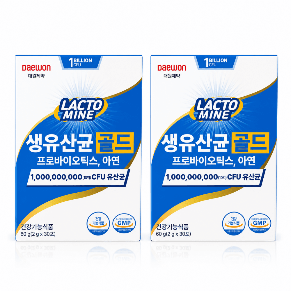 제이마켓 대원제약 락토마인 생유산균 골드, 30포, 2박스