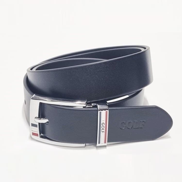 골프(GOLF) GOLF 골프 통가죽 벨트 프리미엄 천연소가죽 P834999, 다크블루, 125cm, 1개
