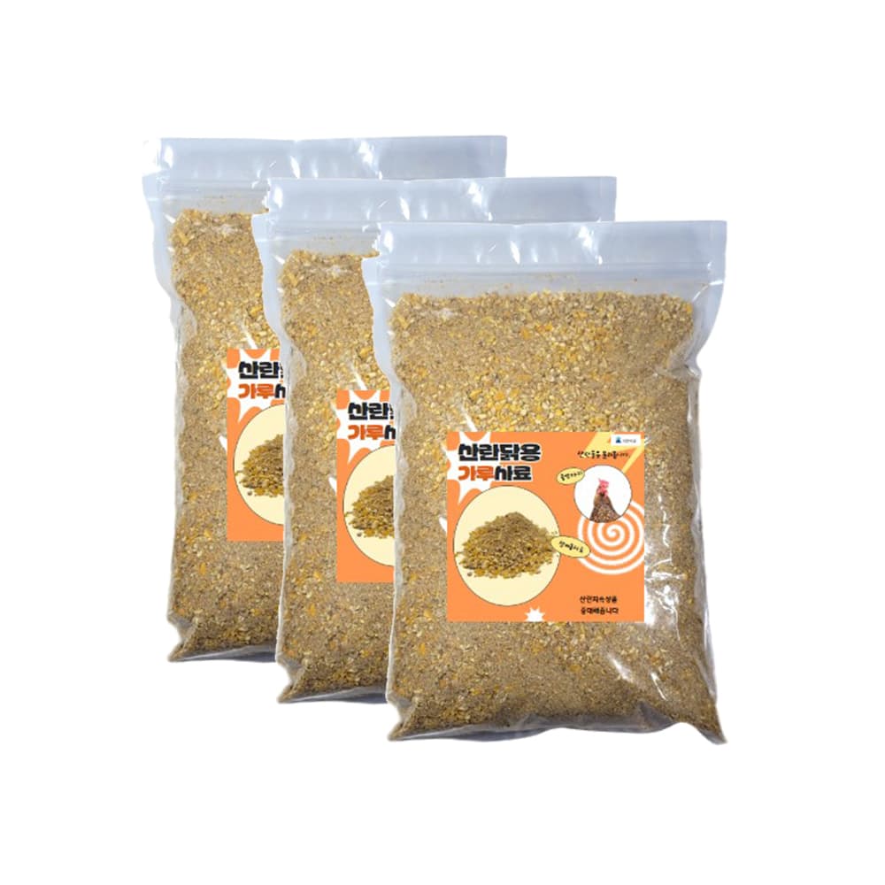 (주)나루에스앤에프 대한사료 산란닭용 가루사료, 2kg, 1개