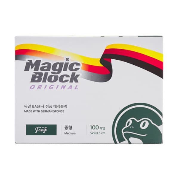 (주)디플러스케이 프로그 매직 블럭 중형, 100개입, 50x90x15mm