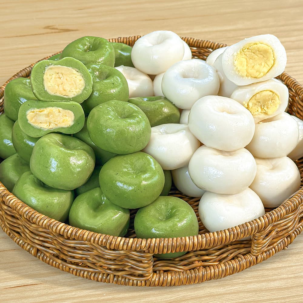 에스컴퍼니 명가삼대떡집 모둠녹두볼떡, 1kg, 1봉