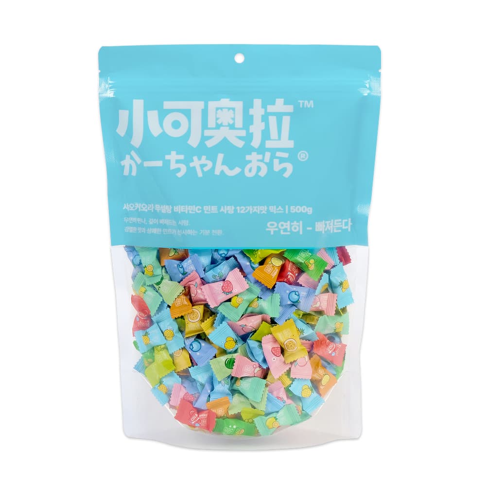주식회사 샤오커오라코리아 샤오커오라 비타민C 종합사탕, 500g, 1개
