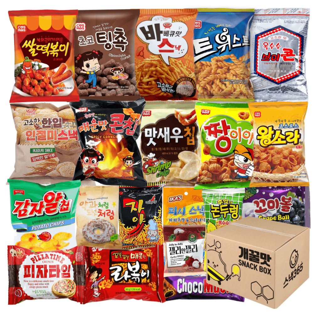 (주)삼백육십오 추억의 문방구 과자 20종, 1세트