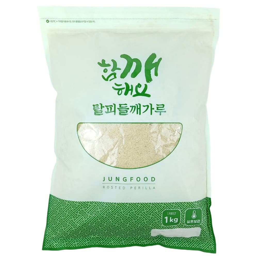 더해피 정푸드 탈피 들깨가루, 1kg, 1팩