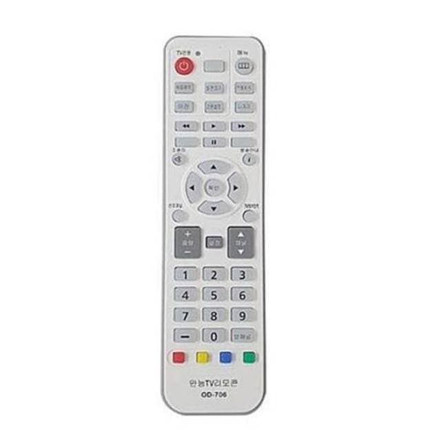 DM전자 만능 TV 리모컨, OD-706
